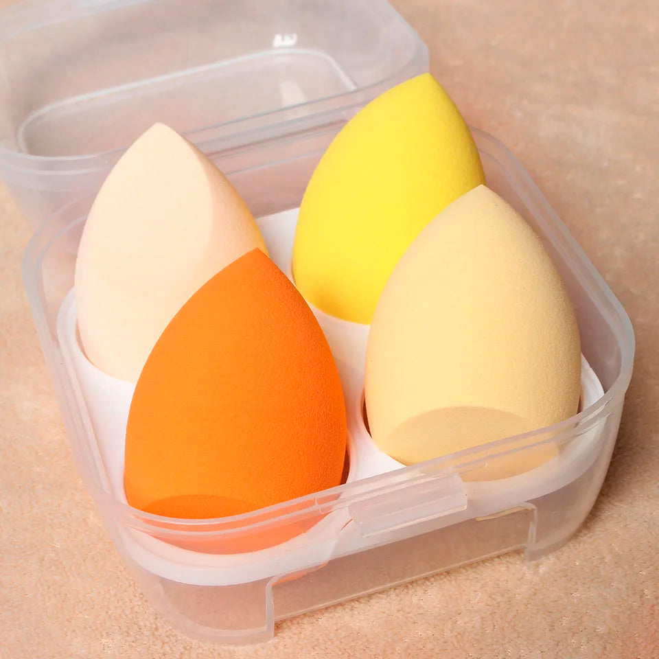 Cosmetic Puff Foundation Sponge Cleaner and Beauty Blender Set for Flawless Makeup Application