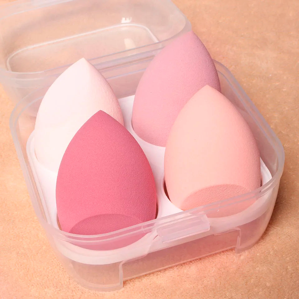 Cosmetic Puff Foundation Sponge Cleaner and Beauty Blender Set for Flawless Makeup Application